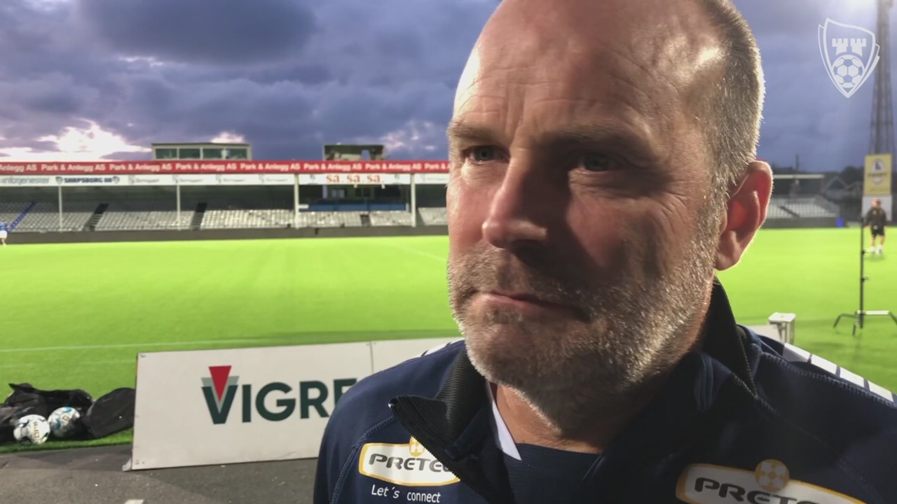 Bakke etter 1-1 mot Glimt